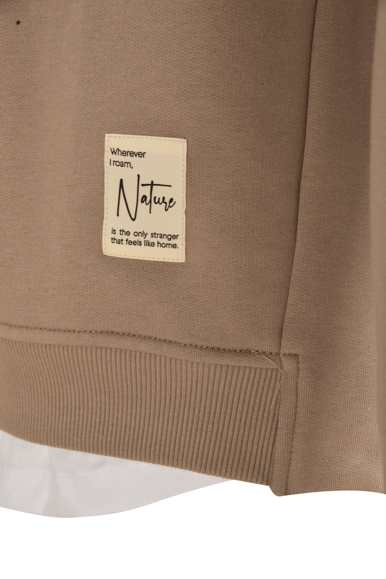 تیشرت آستین بلند برش دار