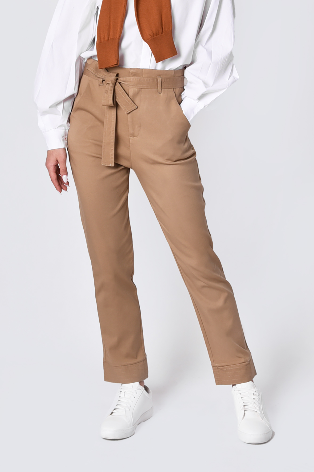 شلوار کتان استریت فیت