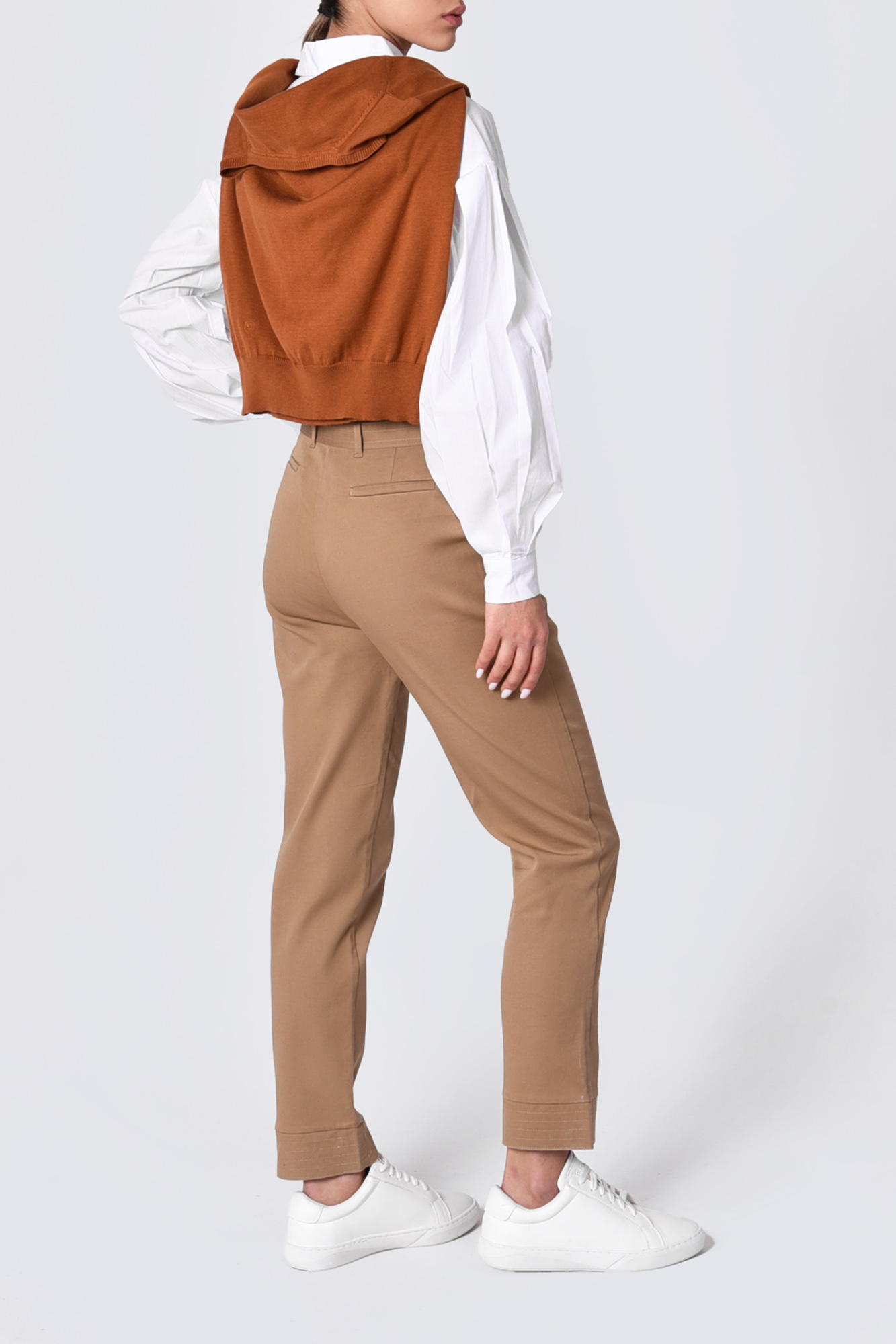 شلوار کتان استریت فیت