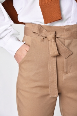 شلوار کتان استریت فیت