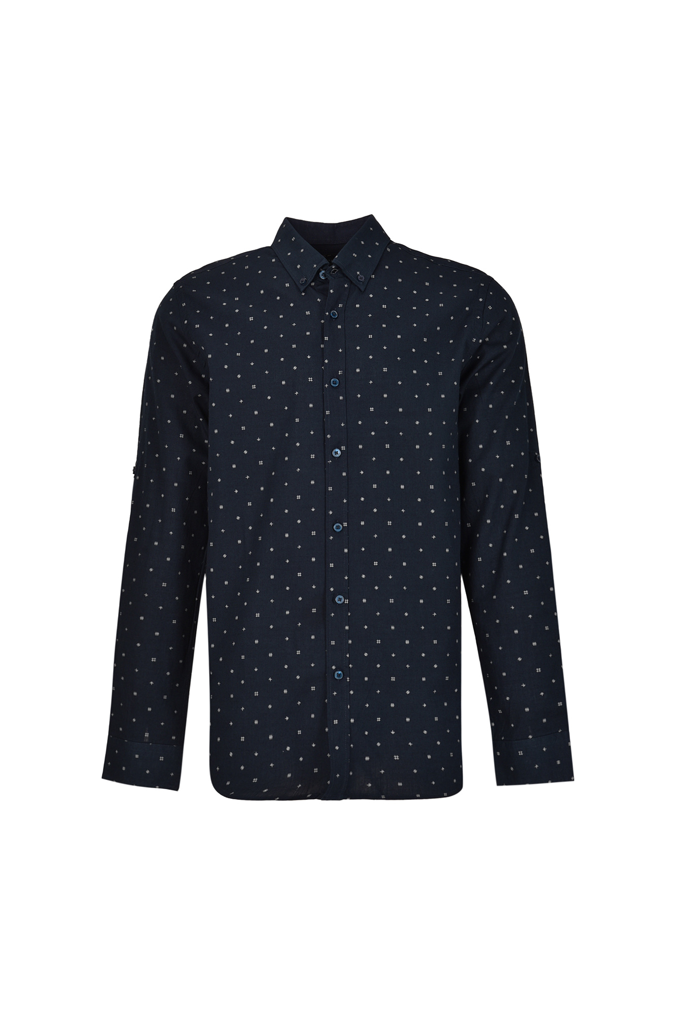 پیراهن آستین بلند چاپی