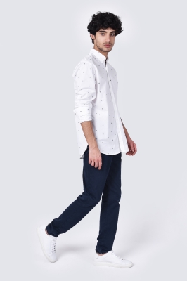 پیراهن آستین بلند چاپی