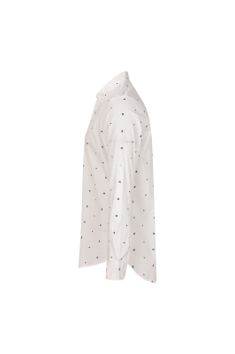 پیراهن آستین بلند چاپی