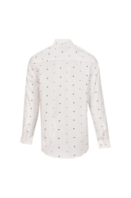 پیراهن آستین بلند چاپی