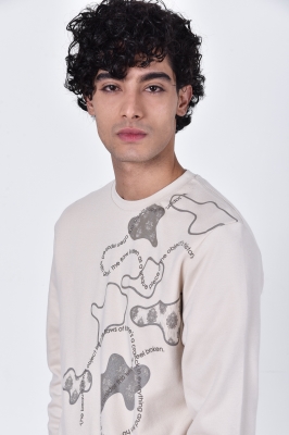 تیشرت آستین بلند چاپی