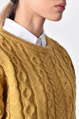 بافت آستین بلند مار پیچ