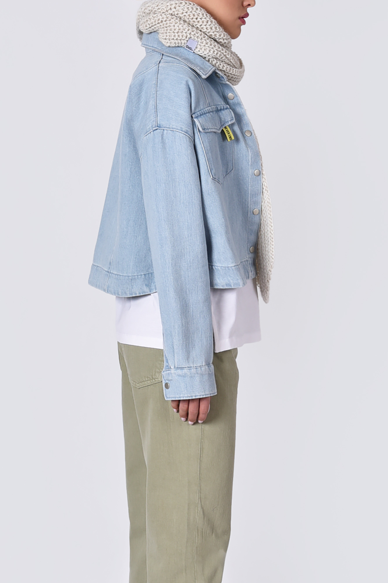 اورشرت جین برش دار