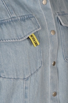 اورشرت جین برش دار