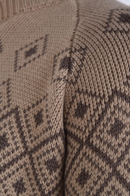 بافت آستین رگلان طرحدار