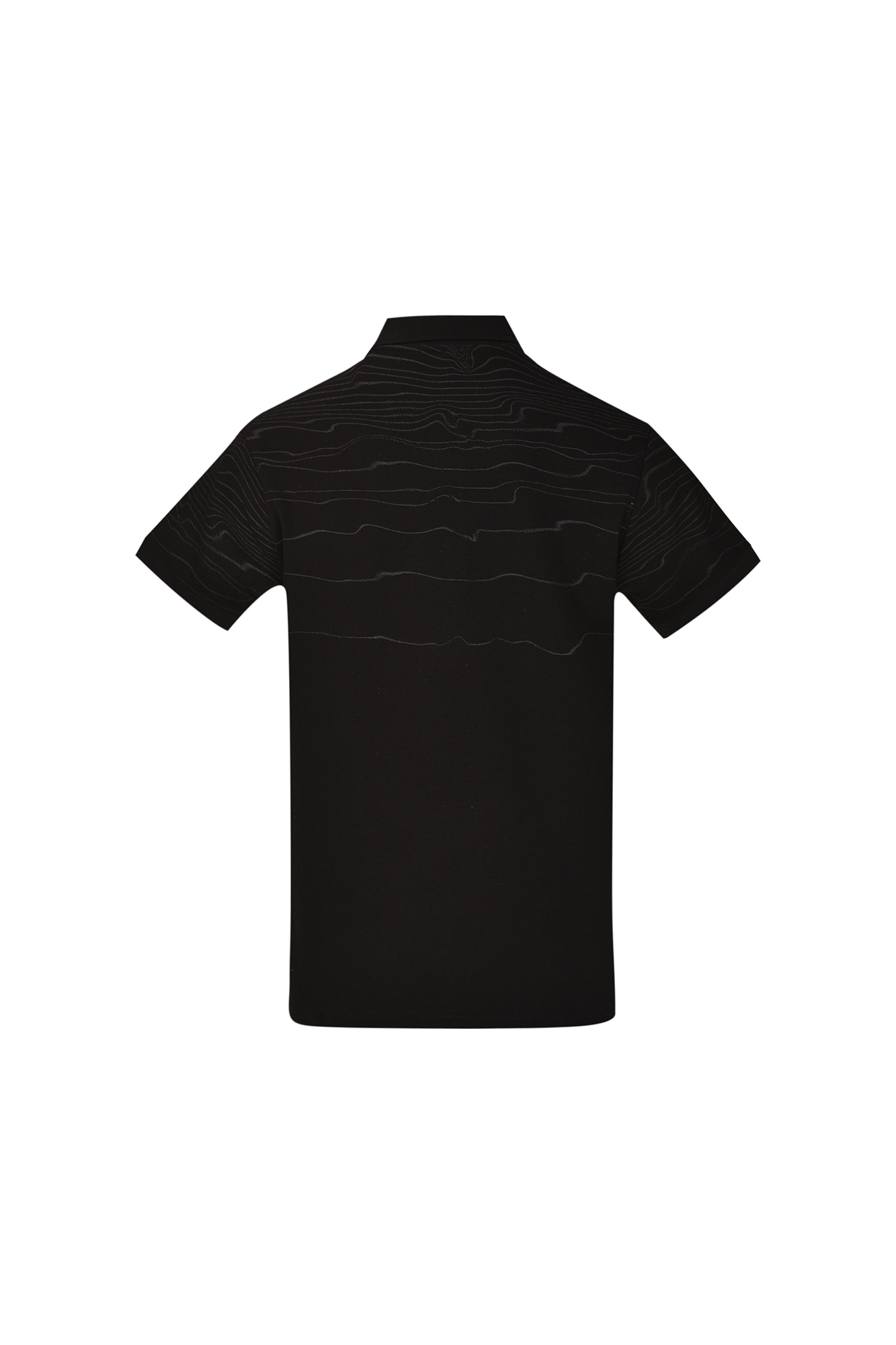 پولوشرت آستین کوتاه چاپی زیپ دار