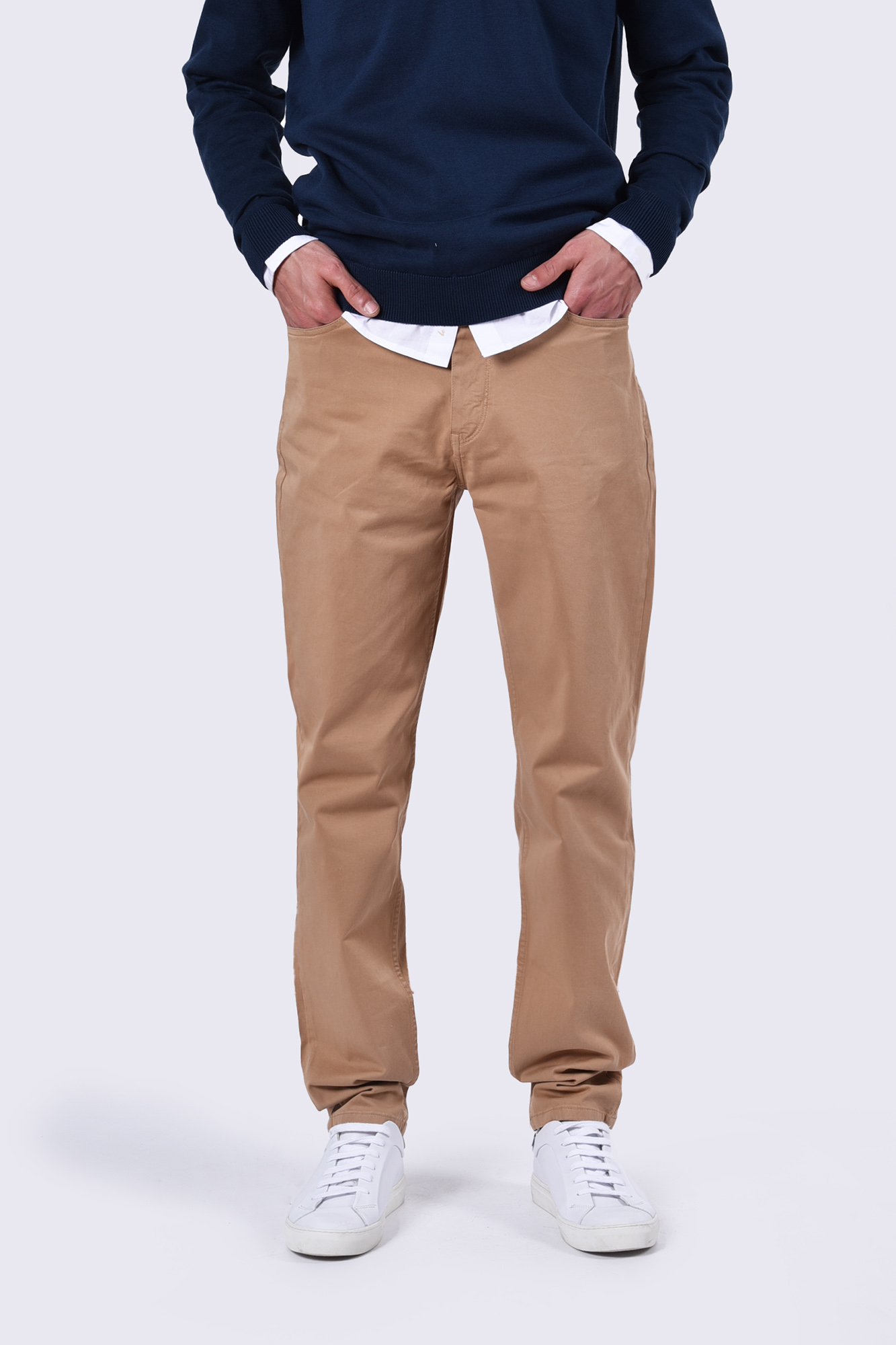 شلوار کتان رگولار فیت