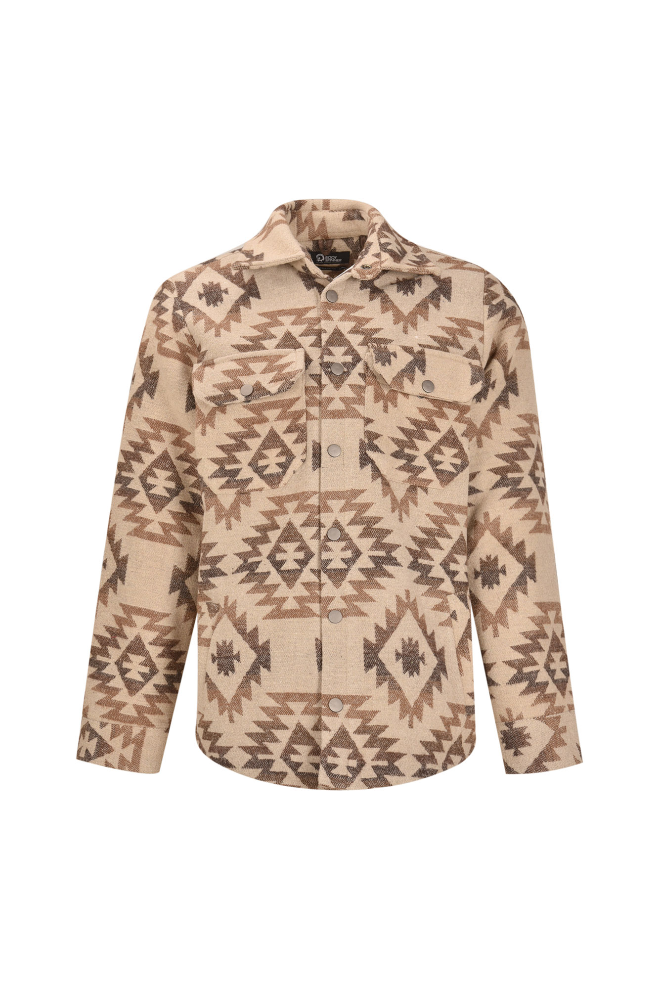 کاپشن طرحدار پشمی