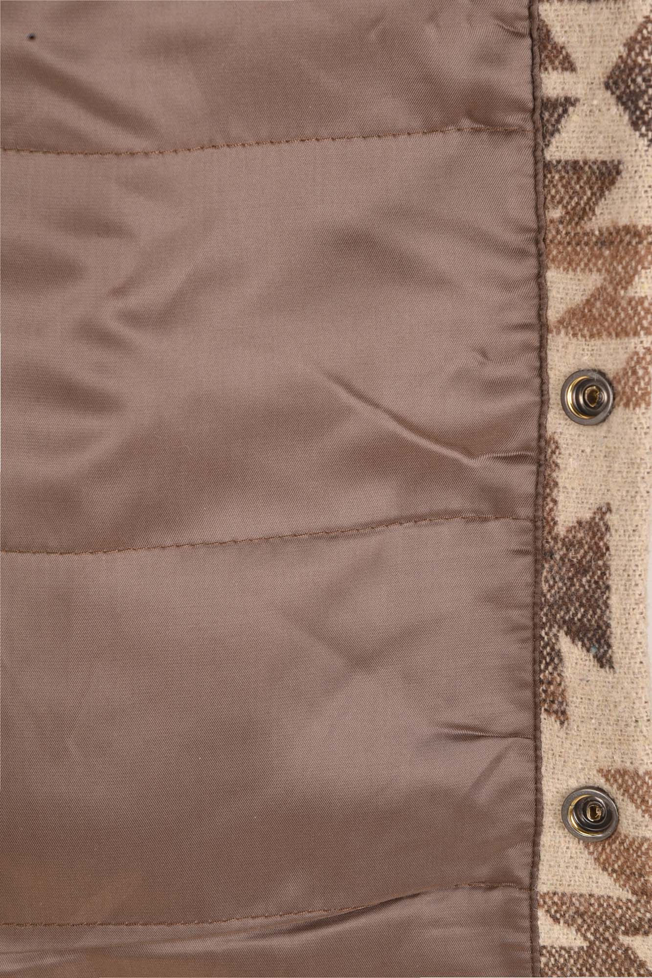 کاپشن طرحدار پشمی