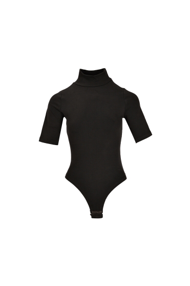 بادی یقه اسکی آستین کوتاه