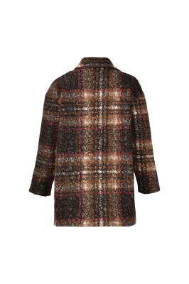 پالتو یقه انگلیسی سرشانه افتاده