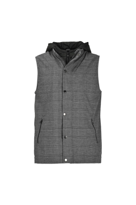 ژیله کلاه دار چهارخانه