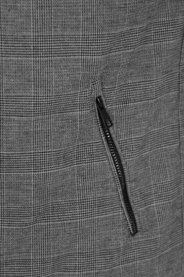 ژیله کلاه دار چهارخانه