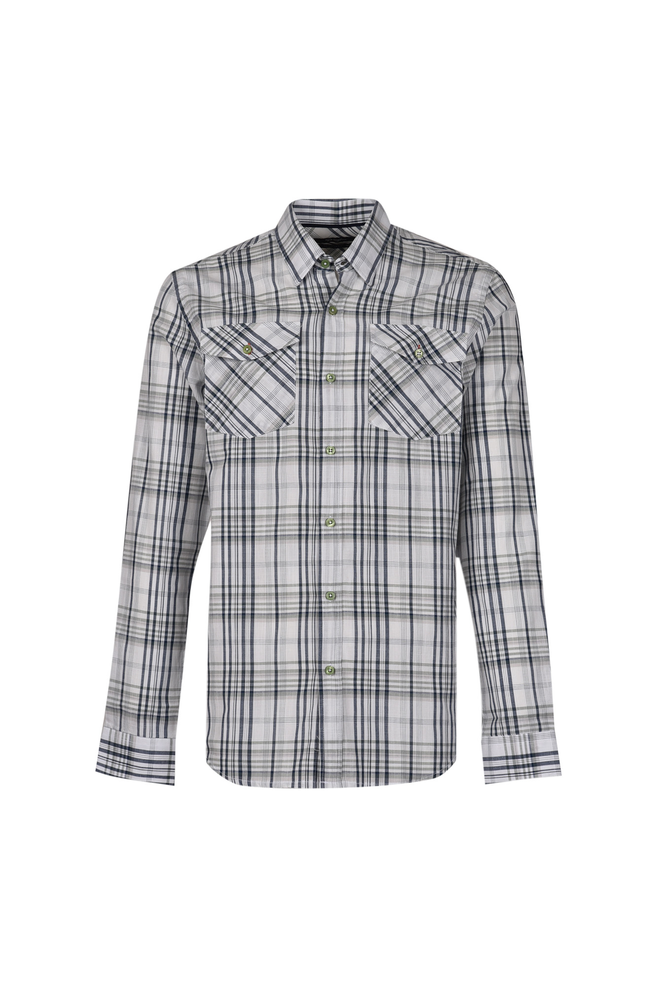 پیراهن دو جیب آستین بلند