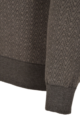 بافت یقه گرد ژاکارد دو نخ