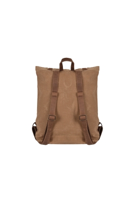 کوله پشتی چرم و برزنت