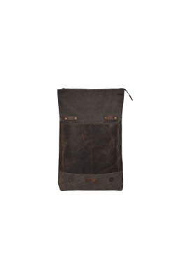 کوله پشتی چرم و برزنت