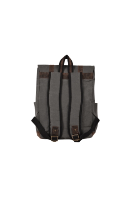 کوله پشتی برزنت جیب دار