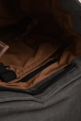 کوله پشتی برزنت جیب دار