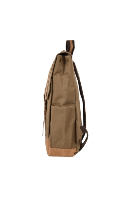 کوله پشتی برزنت جیب دار