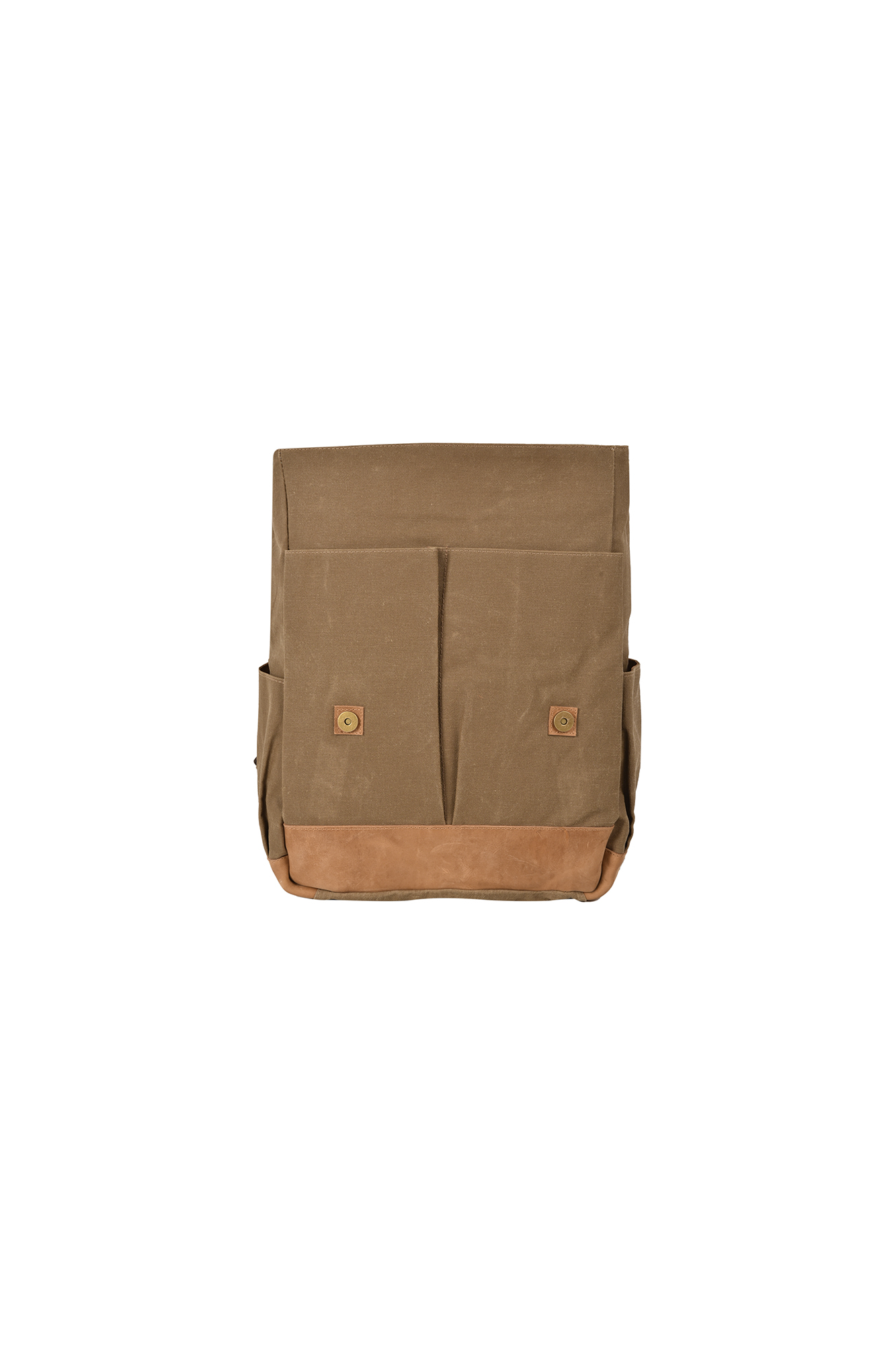 کوله پشتی برزنت جیب دار