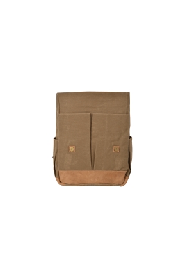 کوله پشتی برزنت جیب دار