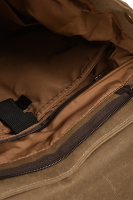 کوله پشتی برزنت جیب دار