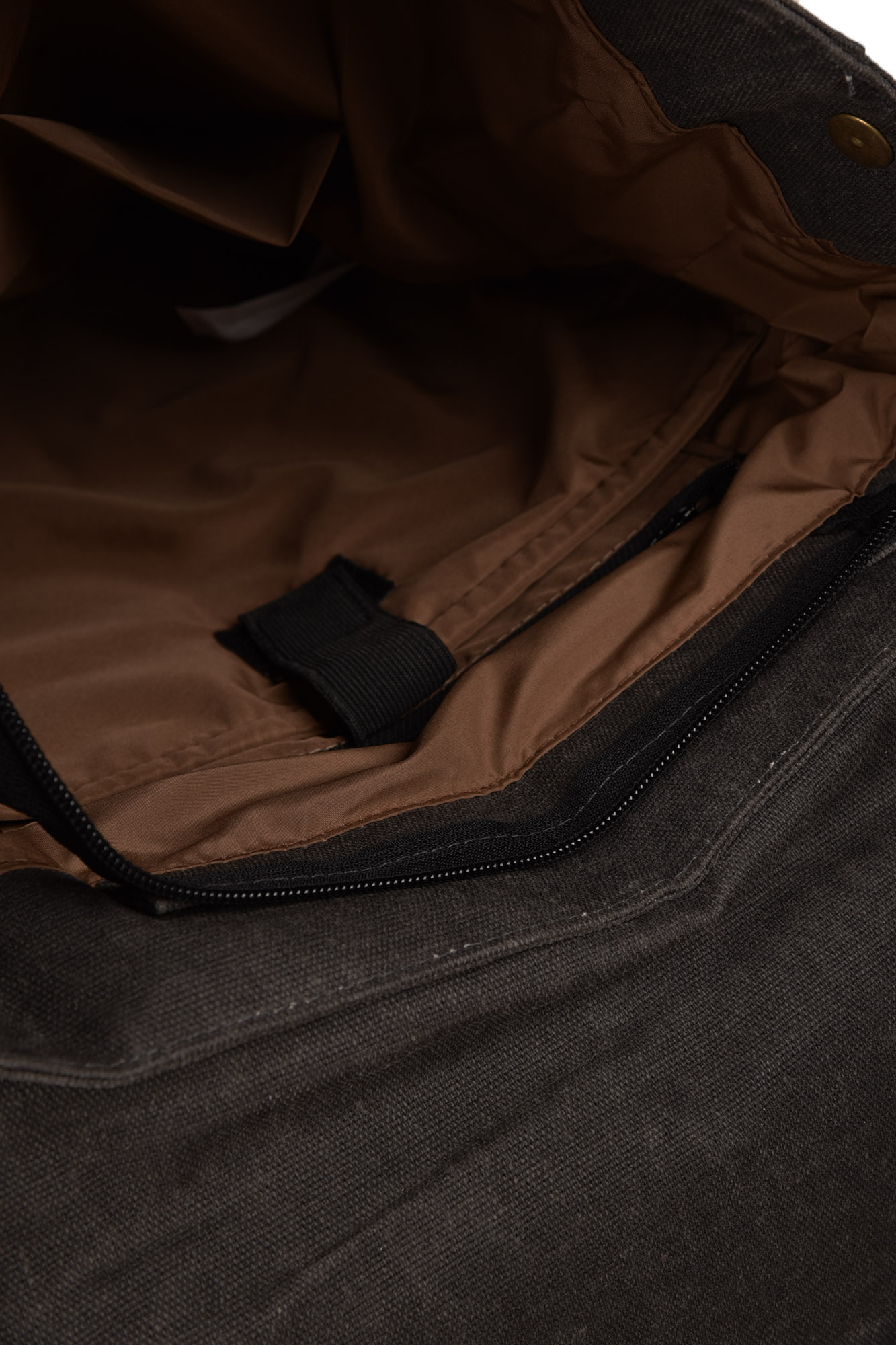 کوله پشتی برزنت جیب دار