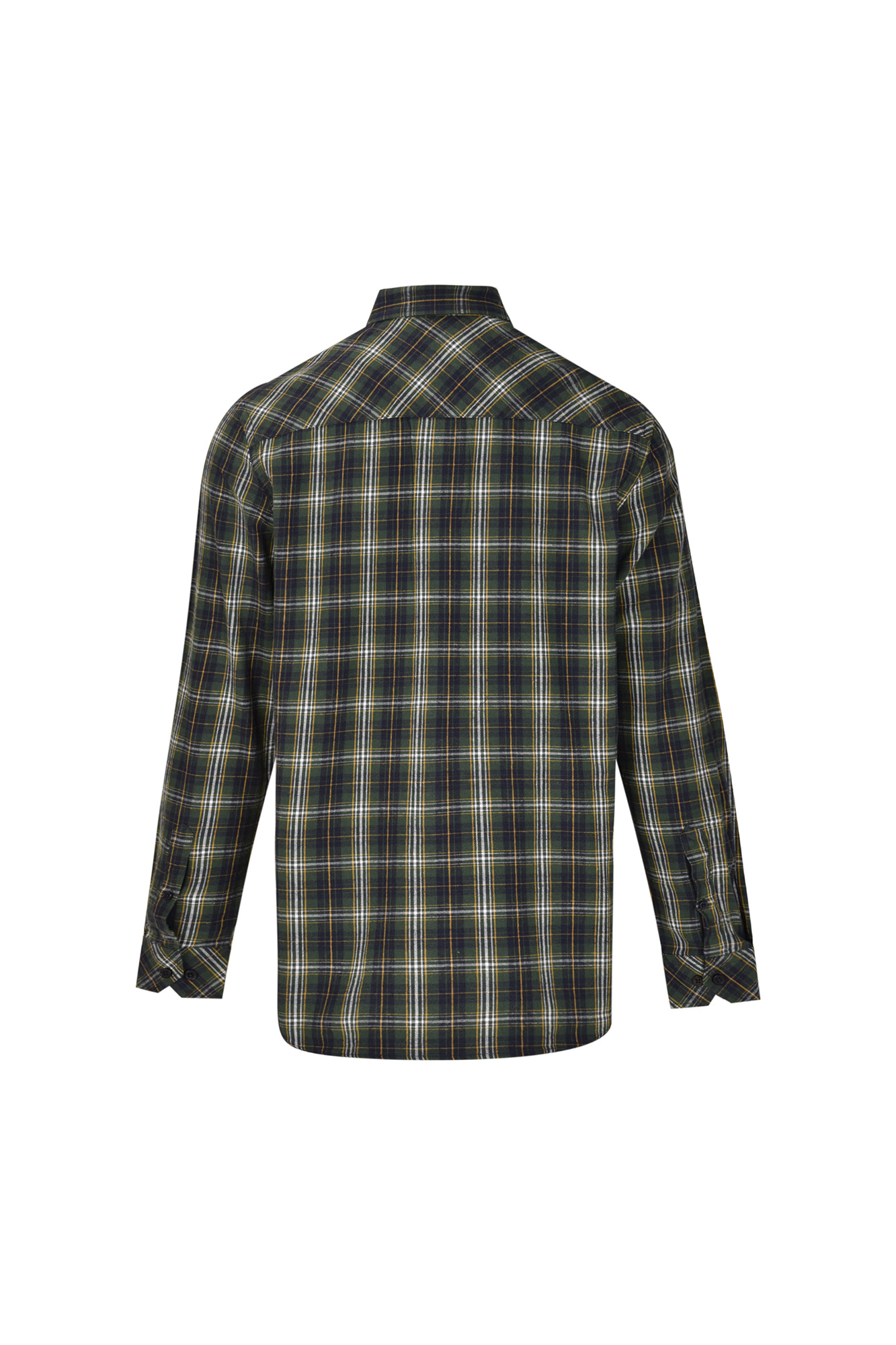 پیراهن آستین بلند پشمی چهارخانه