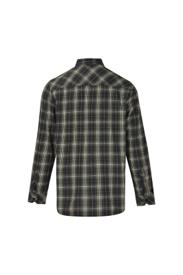 پیراهن آستین بلند پشمی چهارخانه