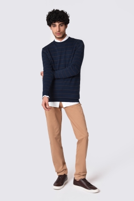 بافت یقه گرد ژاکارد رینگر