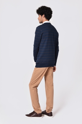 بافت یقه گرد ژاکارد رینگر