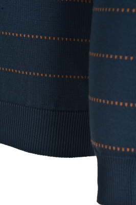 بافت یقه گرد ژاکارد رینگر