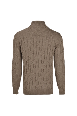 بافت مارپیچ یقه اسکی