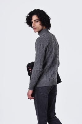 بافت مارپیچ یقه اسکی