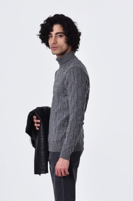 بافت مارپیچ یقه اسکی