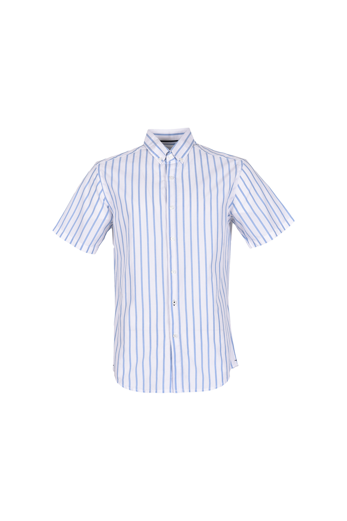 پیراهن آستین کوتاه اسلیم فیت