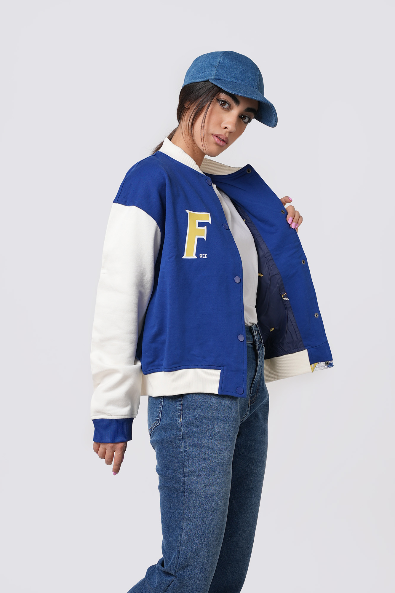 بامبرجکت دو رنگ چاپی