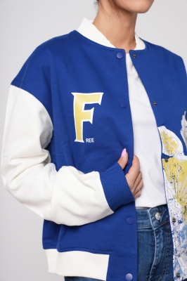 بامبرجکت دو رنگ چاپی