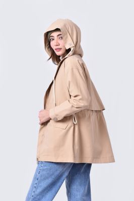 مانتو کتان آستردار