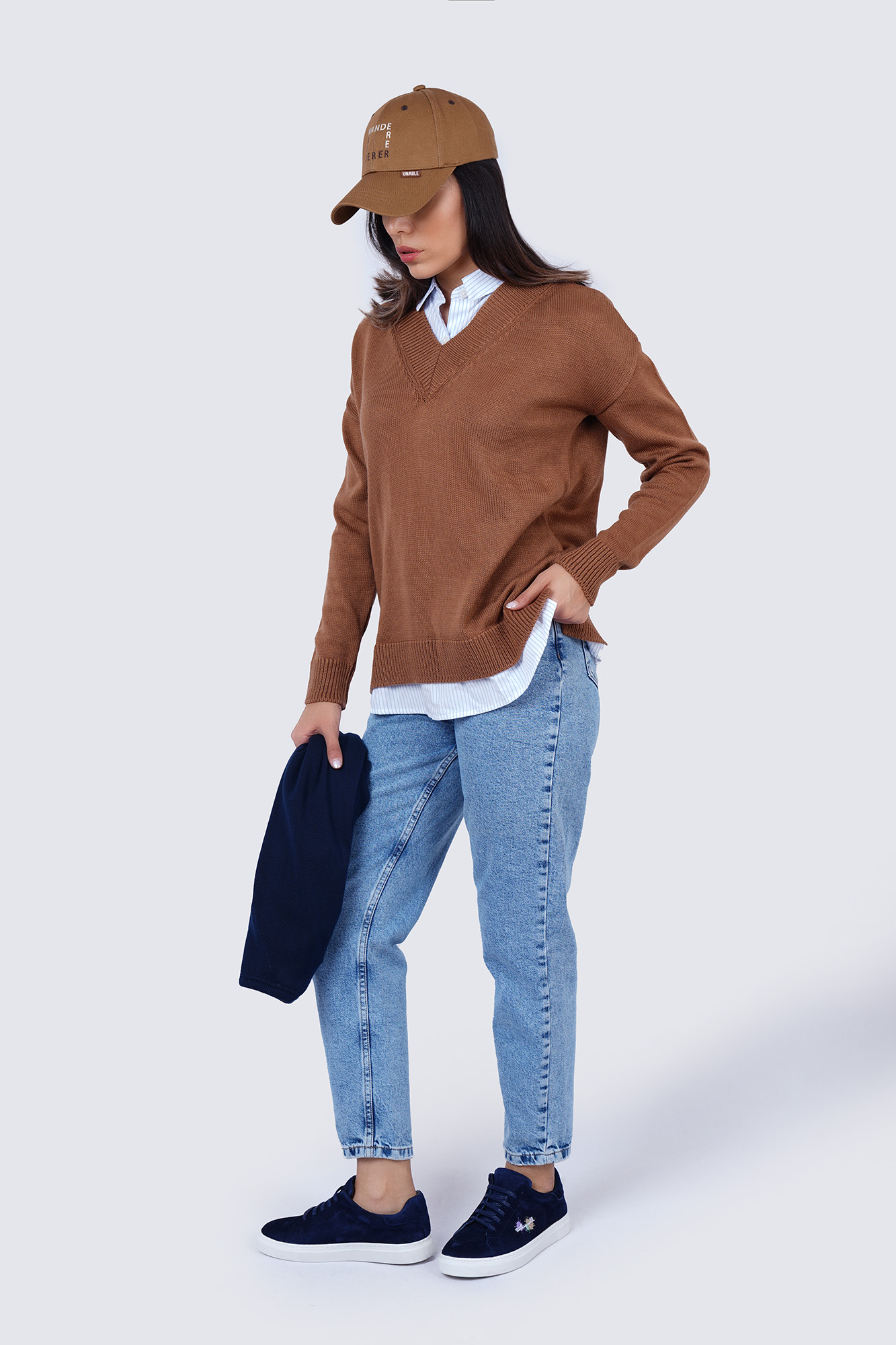 بافت یقه دار لوزفیت