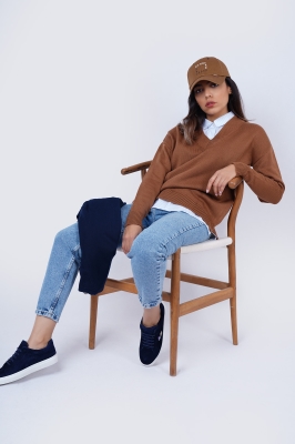 بافت یقه دار لوزفیت