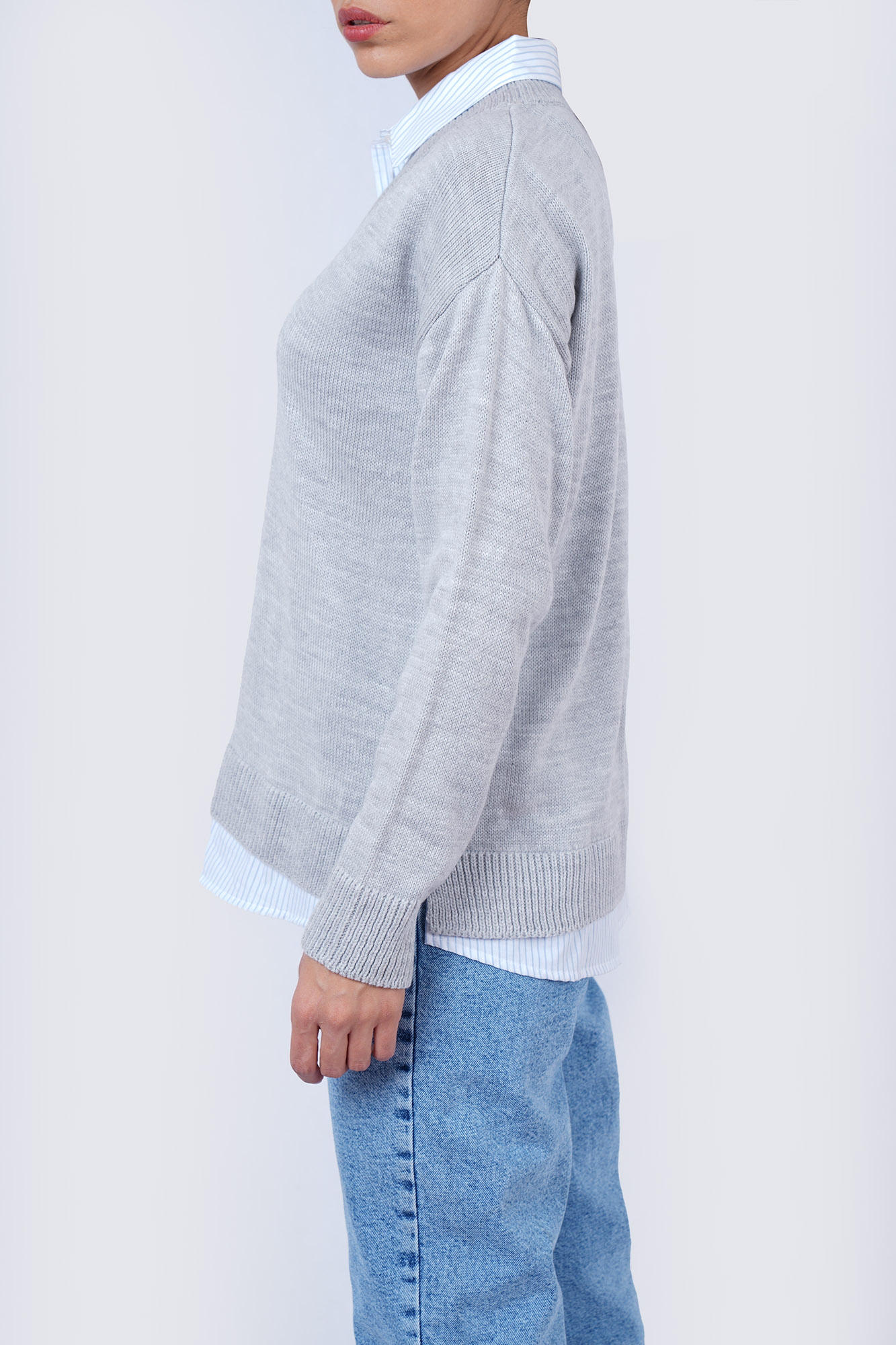 بافت یقه دار لوزفیت