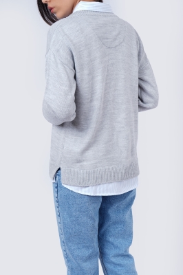 بافت یقه دار لوزفیت