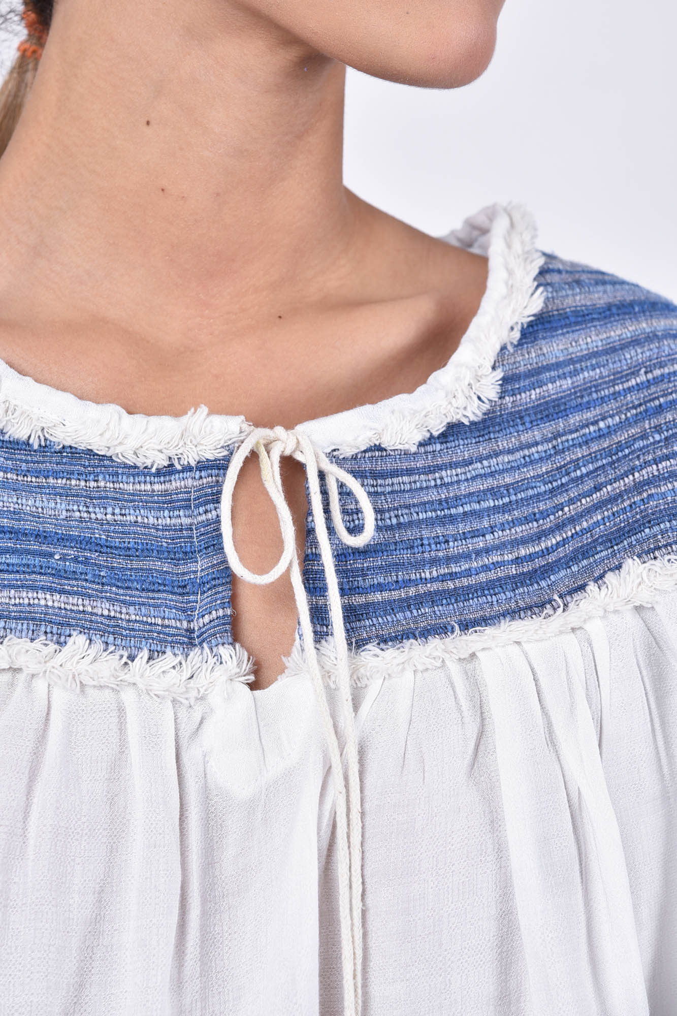 بلوز استین بلند خامه دوزی