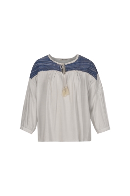 بلوز استین بلند خامه دوزی